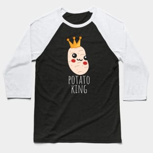 Potato King Cute Baseball T-Shirt